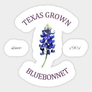 Texas Grown Sticker